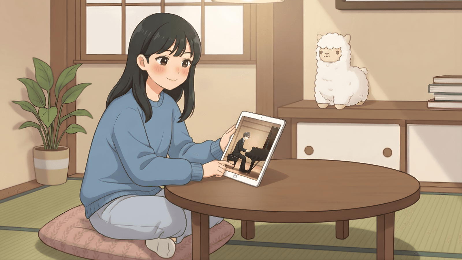 ピアノの演奏を聴きに行きました Em đã đi nghe biểu diễn piano.