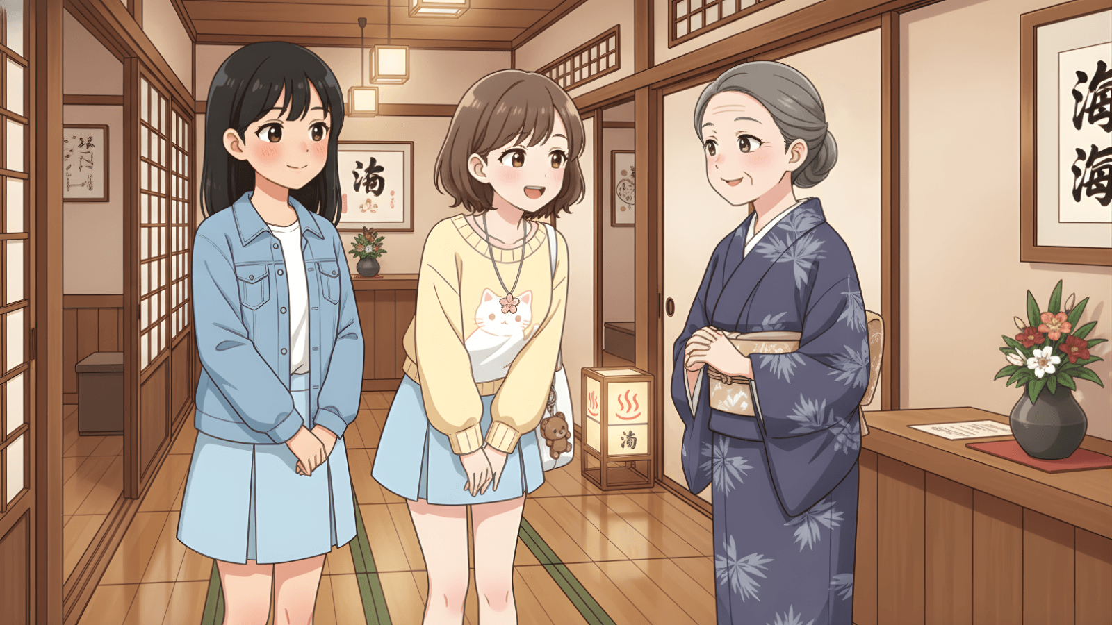 お風呂は何時から何時までですか Có thể sử dụng bể tắm từ mấy giờ đến mấy giờ ạ?