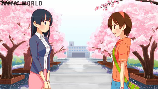 Kyoto temple at sunset