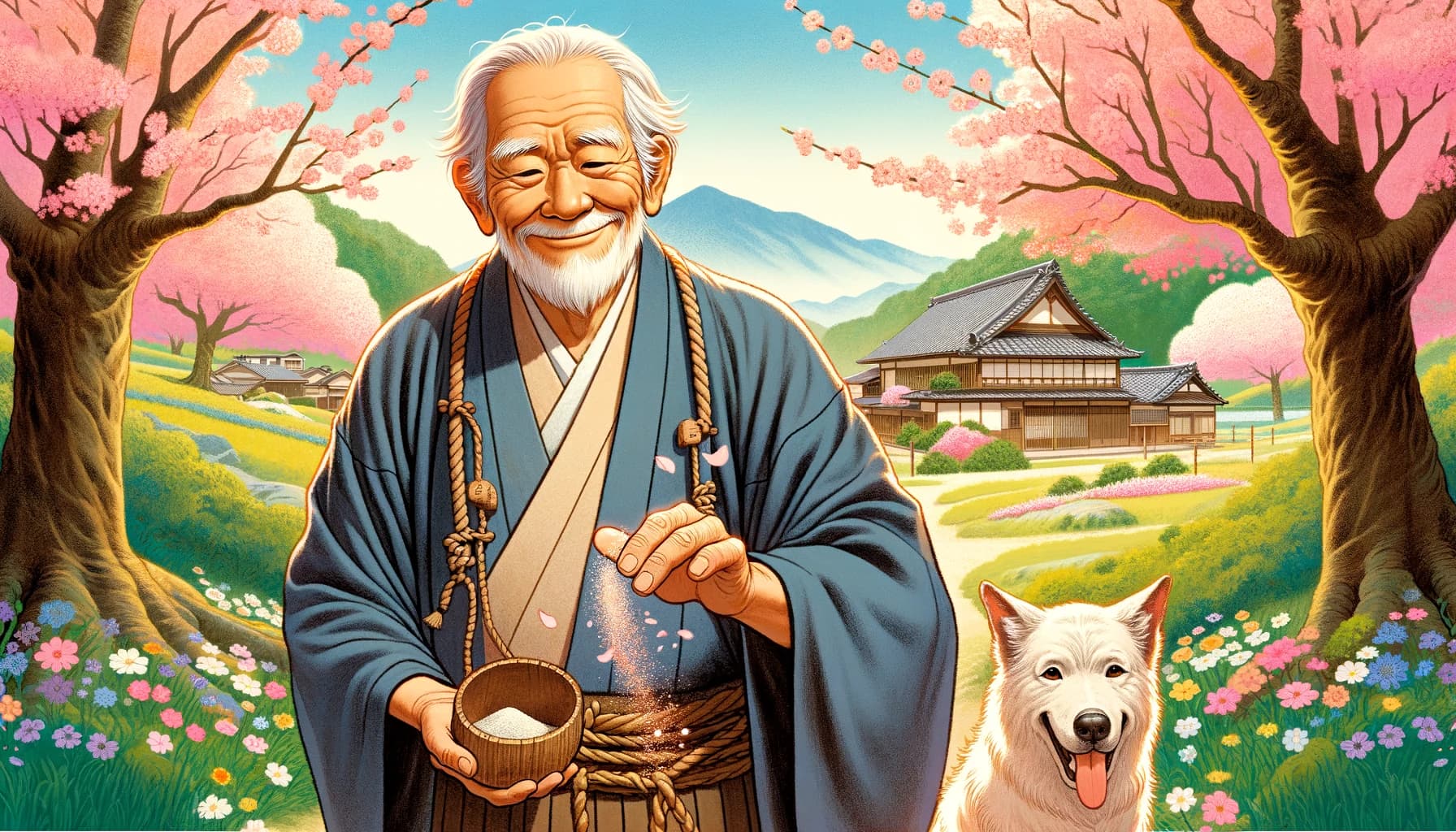 Kyoto temple at sunset