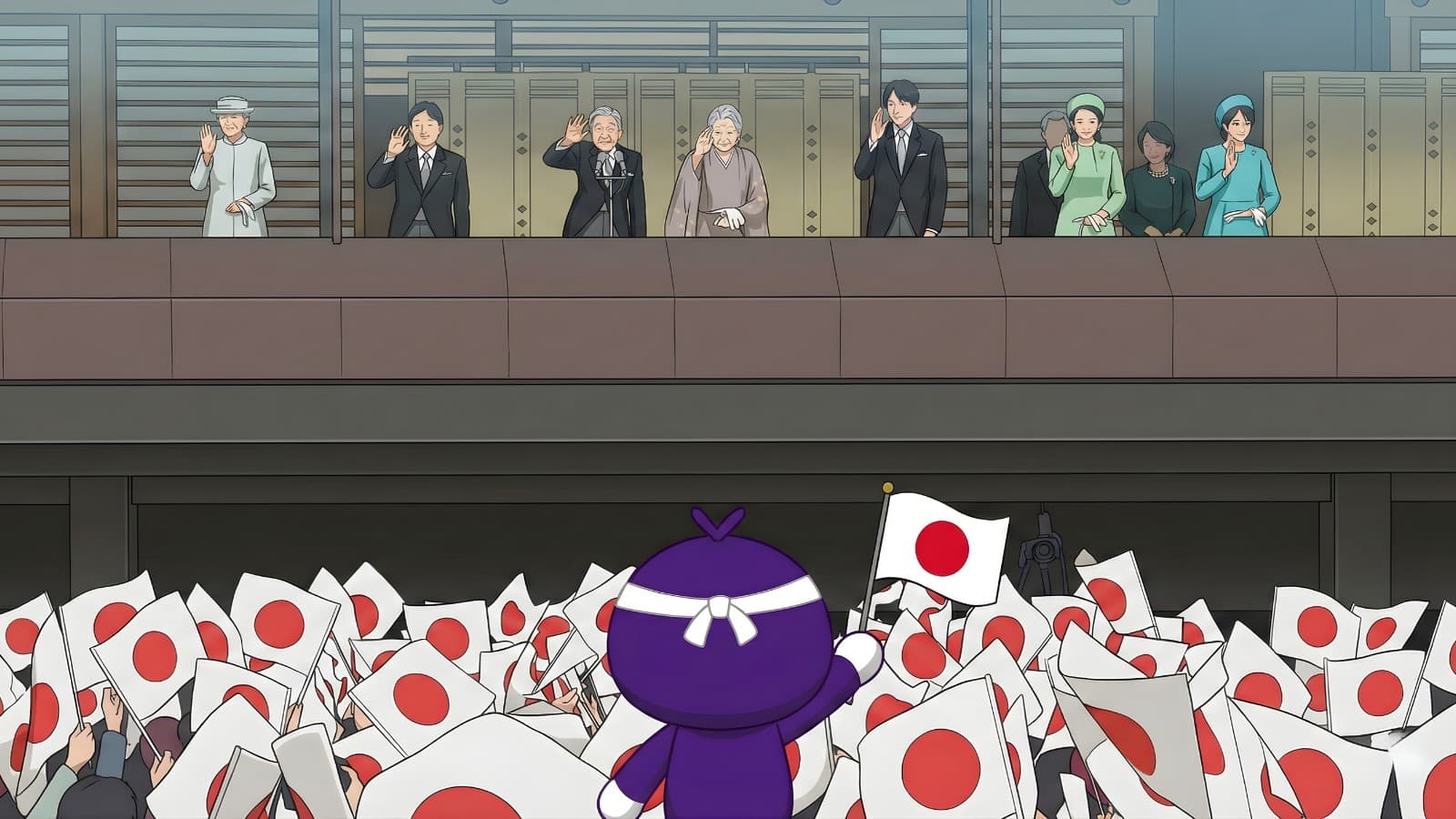 「トモの日記」天皇誕生日