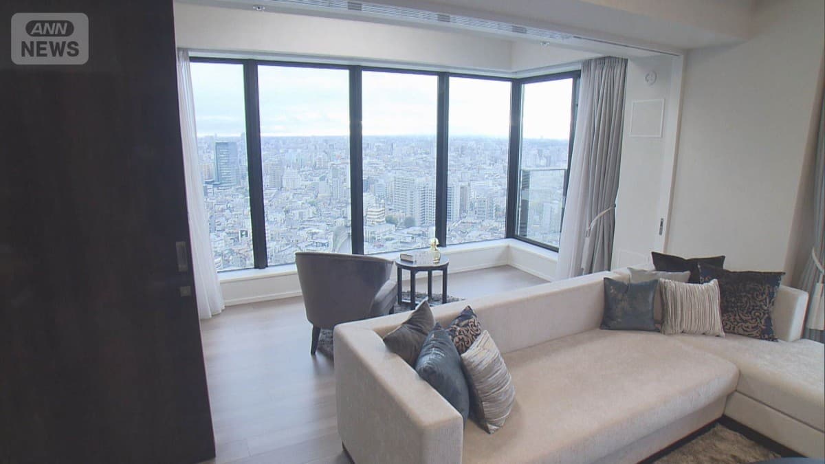 東京23区のマンションの家賃が1㎡で5000円をこえました