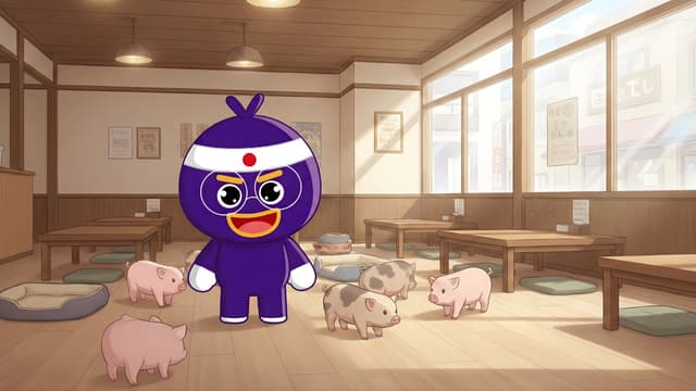 <span class="" word="「">「</span><span class="" word="ト">ト</span><span class="" word="モ">モ</span><span class="" word="の">の</span><ruby><rb><span class="jlpt-n4" word="日記">日記</span></rb><rt>にっき</rt></ruby><span class="" word="」">」</span><span class="jlpt-n5" word="かわいい">かわいい</span><ruby><rb><span class="unknown" word="豚">豚</span></rb><rt>ぶた</rt></ruby><span class="" word="と">と</span><span class="" word="カ">カ</span><span class="" word="フ">フ</span><span class="" word="ェ">ェ</span>